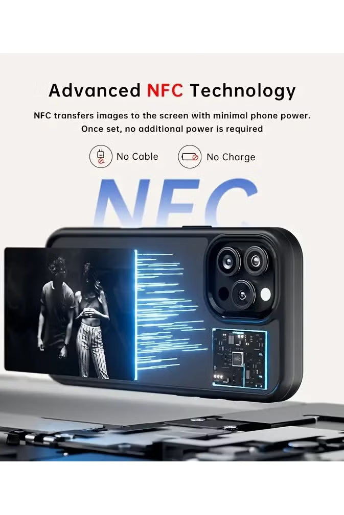 كفر الحبر الذكي بتقنية NFC iphone 15 pro max